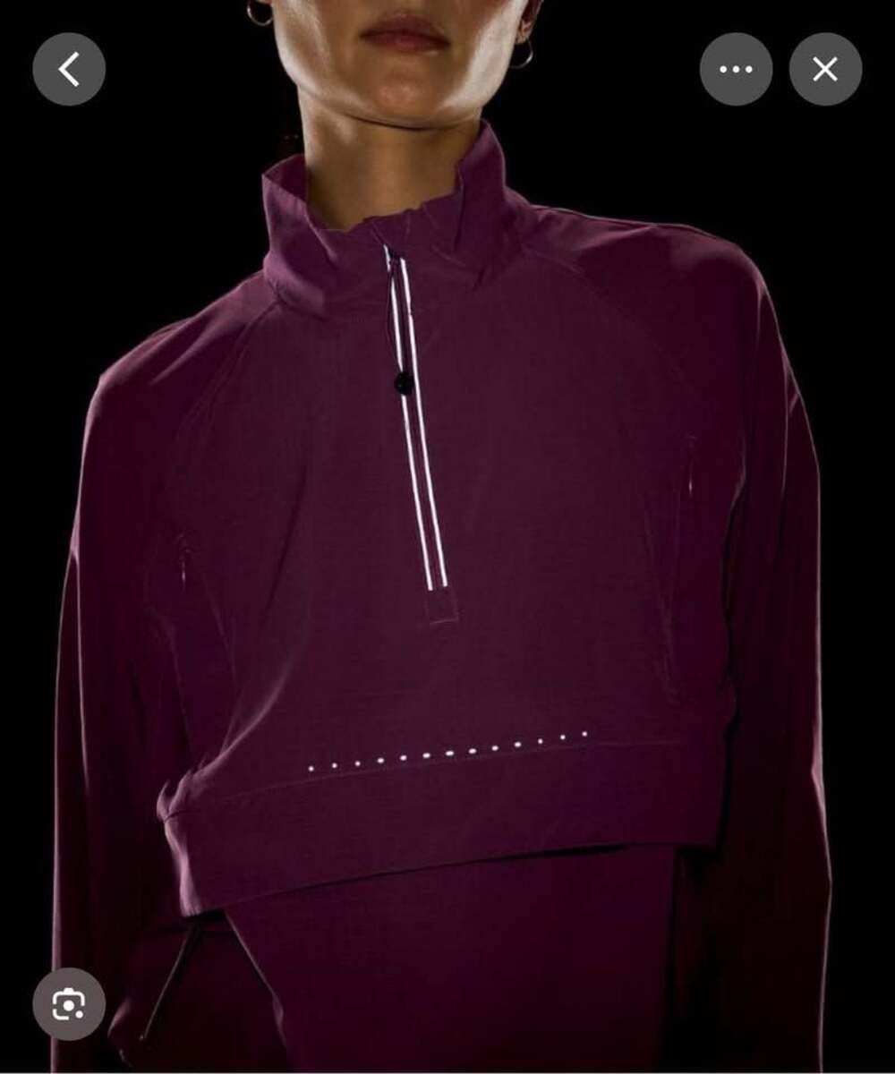 Lululemon Stretch Ripstop Run 1/2 zip - Picture 2 of 5